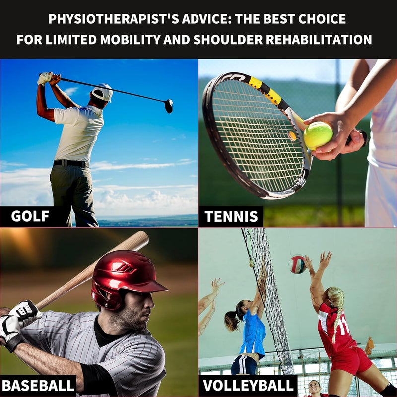 Hot Wave Elastic Fitness Bar,Vibration Stick,Body Physical Therapy,Core Strength Training,Power Twister for Arm, Exercise in Home Gym - Image 3